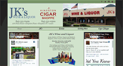Desktop Screenshot of jkswineandliquor.com